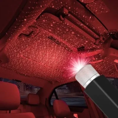 Romantic LED Car Roof Star Night Light photo review