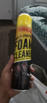 Sogo Multi-Purpose Like Fabric, Carpet, Leather, etc. Foam Cleaner – 650 ml photo review