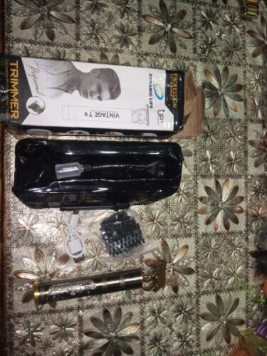 Dynamic Life- Original Vintage T9 Hair Trimmer Metal body USB Rechargeable photo review