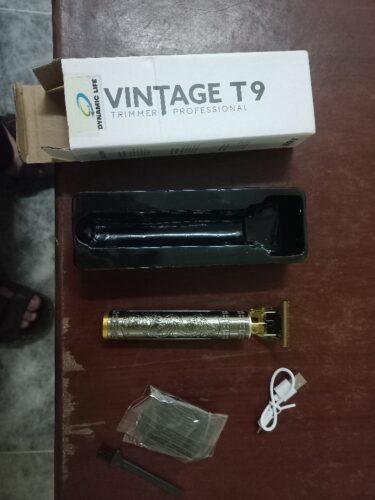 Dynamic Life- Original Vintage T9 Hair Trimmer Metal body USB Rechargeable photo review
