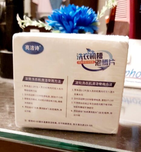 New 12 pcs Washing Machine Cleaning Tablets bacteria remover Cleaning photo review