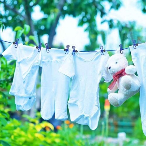 Clip & Hang (185cm) Portable Clothesline With (12) Clip photo review