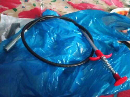 Metal Flexible 90 cm Wire Brush Hand Sink Cleaning Hook photo review