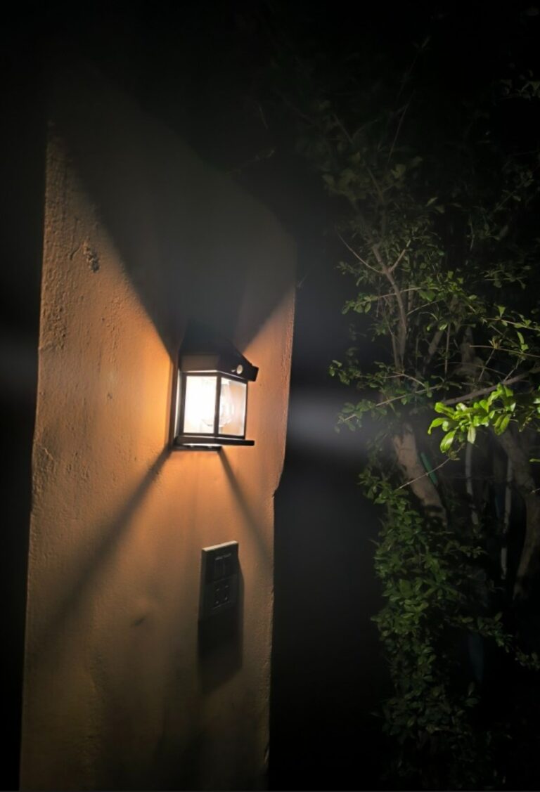 LED Solar Wall Lamp Outdoor Waterproof Up And Down Luminous Lighting Garden photo review